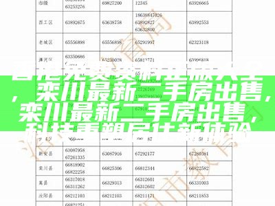 香港免费资料正版大全，栾川最新二手房出售,栾川最新二手房出售，科技重塑居住新体验